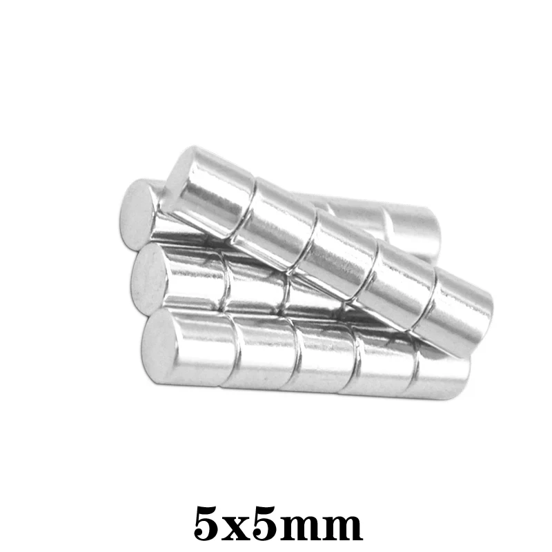 5x1mm 미니 소형 원형 자석 6x1 6x2 네오디뮴 자석 강한 직경 5x2 영구 NdFeB 자석 디스크 5*3 6x0.5 5x4 5x5 6x3