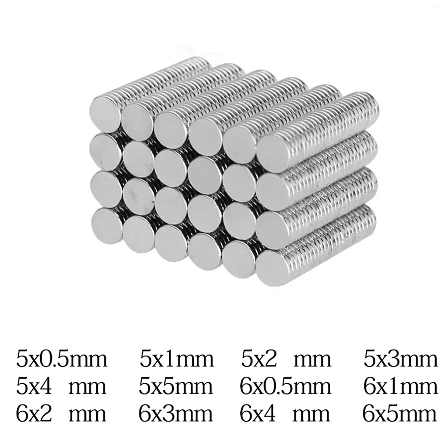 5x1mm 미니 소형 원형 자석 6x1 6x2 네오디뮴 자석 강한 직경 5x2 영구 NdFeB 자석 디스크 5*3 6x0.5 5x4 5x5 6x3 title=5x1mm 미니 소형 원형 자석 6x1 6x2 네오디뮴 자석 강한 직경 5x2 영구 NdFeB 자석 디스크 5*3 6x0.5 5x4 5x5 6x3 