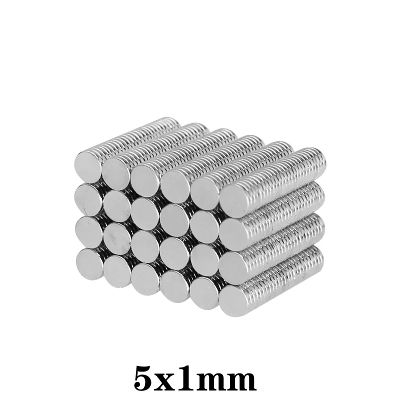 5x1mm 미니 소형 원형 자석 6x1 6x2 네오디뮴 자석 강한 직경 5x2 영구 NdFeB 자석 디스크 5*3 6x0.5 5x4 5x5 6x3