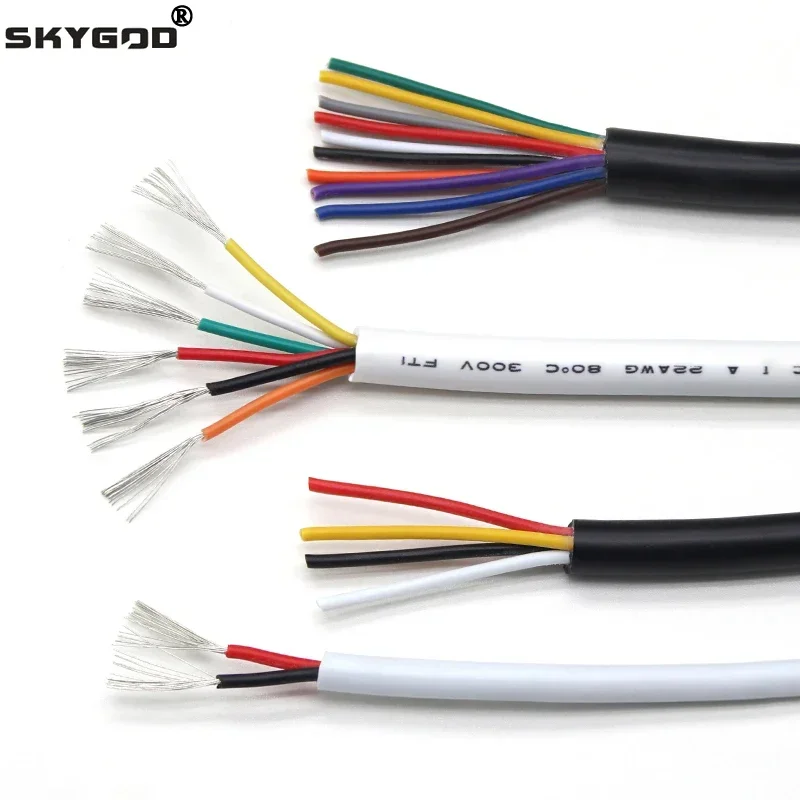 10M UL2464 구리선 30 28 26 24 22 20 18 16 14AWG PVC 채널 외장 2 3 4 5 6 7 8 9 10 코어 절연 신호 제어 케이블 title=10M UL2464 구리선 30 28 26 24 22 20 18 16 14AWG PVC 채널 외장 2 3 4 5 6 7 8 9 10 코어 절연 신호 제어 케이블 