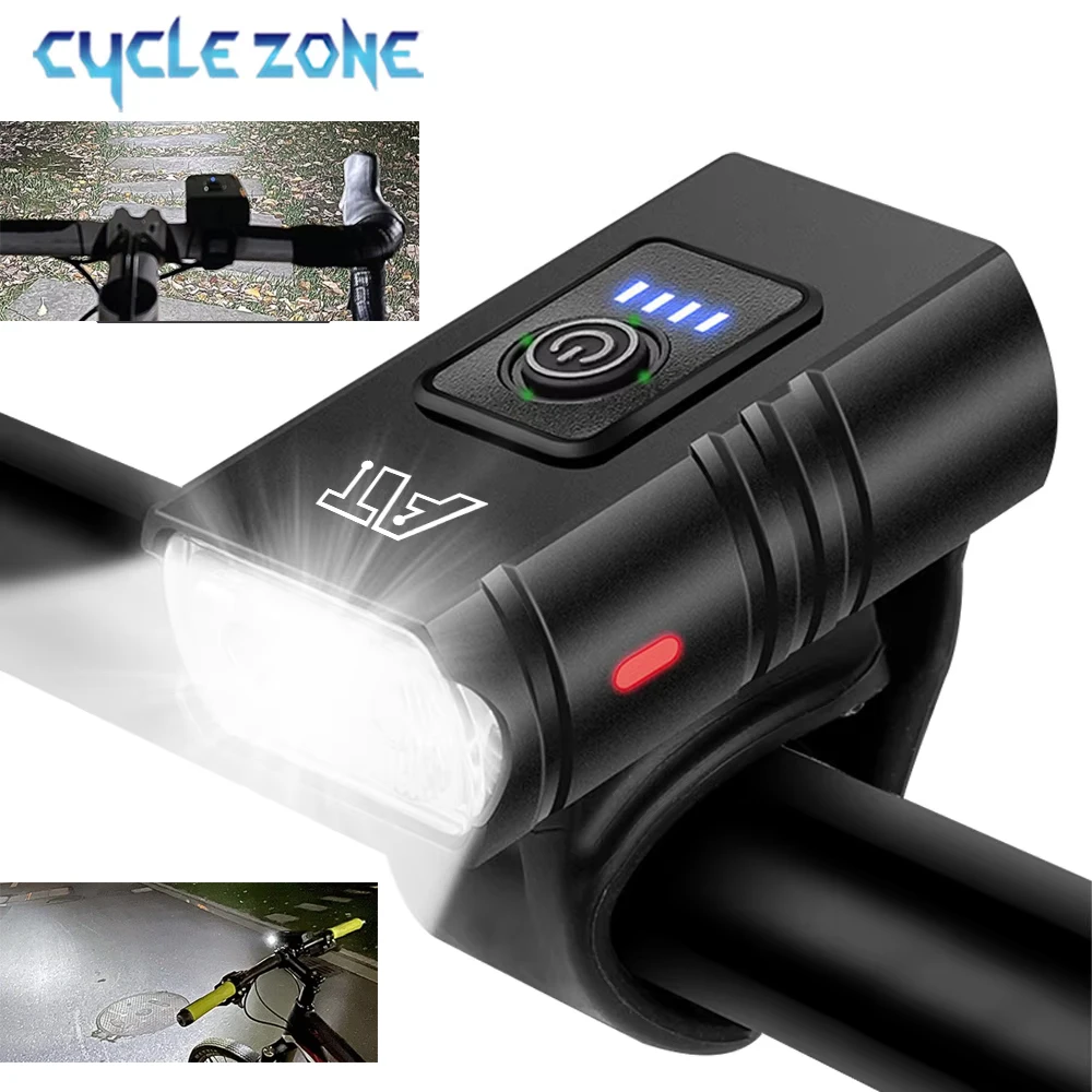 2 T6 LED 자전거 전조등 Type-C 충전식 자전거 전조등 MTB 도로 자전거 전조등 야간 사이클링 안전 title=2 T6 LED 자전거 전조등 Type-C 충전식 자전거 전조등 MTB 도로 자전거 전조등 야간 사이클링 안전 