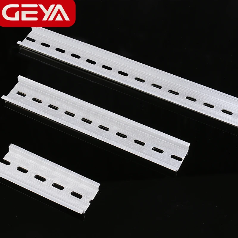GEYA 가이드 레일 알루미늄 범용 유형 35mm 슬롯형 DIN 레일 길이 10cm 20cm 30cm 두께 1mm title=GEYA 가이드 레일 알루미늄 범용 유형 35mm 슬롯형 DIN 레일 길이 10cm 20cm 30cm 두께 1mm 