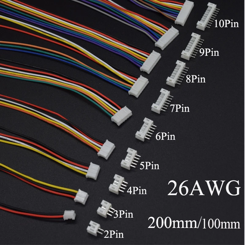 5 세트 미니 소형 마이크로 JST 2.0mm PH2.0 Male Female 커넥터 2/3/4/5/6/7/8/9/10 핀 플러그 (터미널 와이어 포함) 케이블 소켓 26AWG title=5 세트 미니 소형 마이크로 JST 2.0mm PH2.0 Male Female 커넥터 2/3/4/5/6/7/8/9/10 핀 플러그 (터미널 와이어 포함) 케이블 소켓 26AWG 