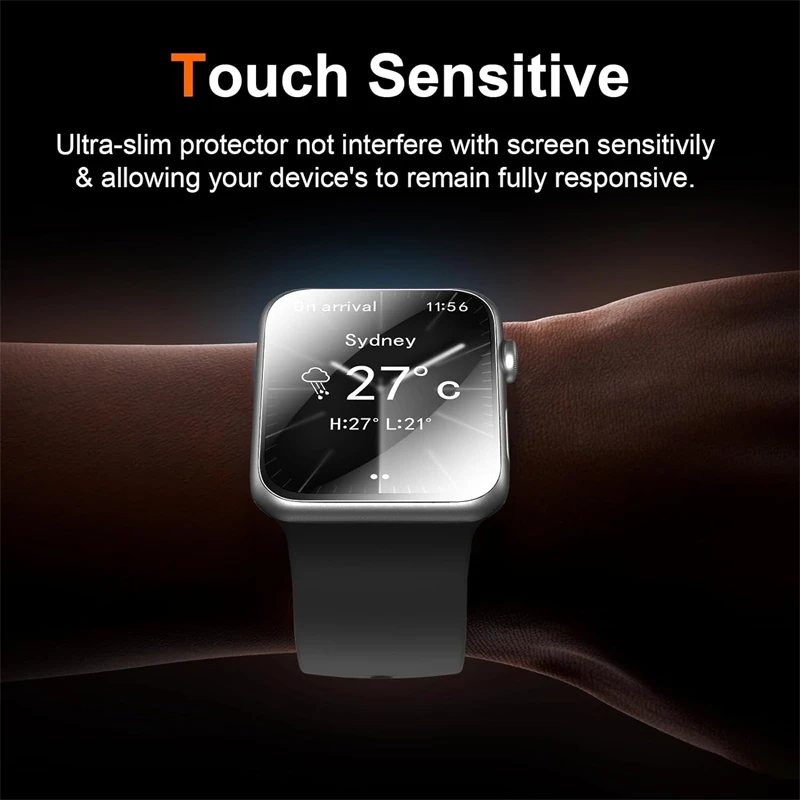 5PCS 하이드로 겔 필름 Apple Watch 5 6 SE 40MM 44MM 42 38MM 화면 보호기 Apple Watch Ultra 49MM 7 8 9 41MM 45MM 10 42MM 46MM