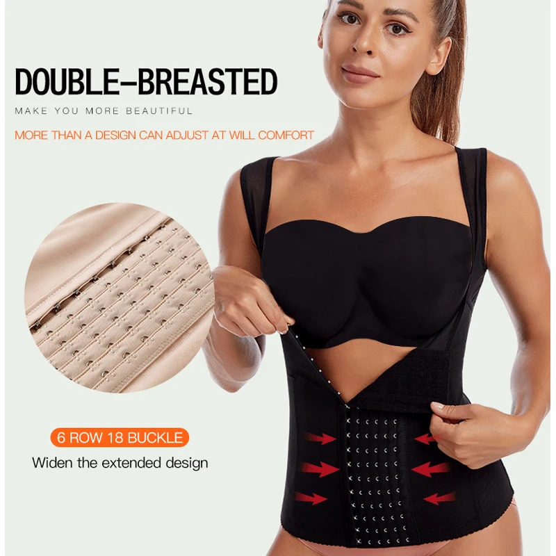 허리 코르셋 산후 칼집 배꼽 탑 트레이너 Shapewear 여성 슬리밍 칼집 여성 플랫 배꼽 허리 트레이너 바디 셰이퍼
