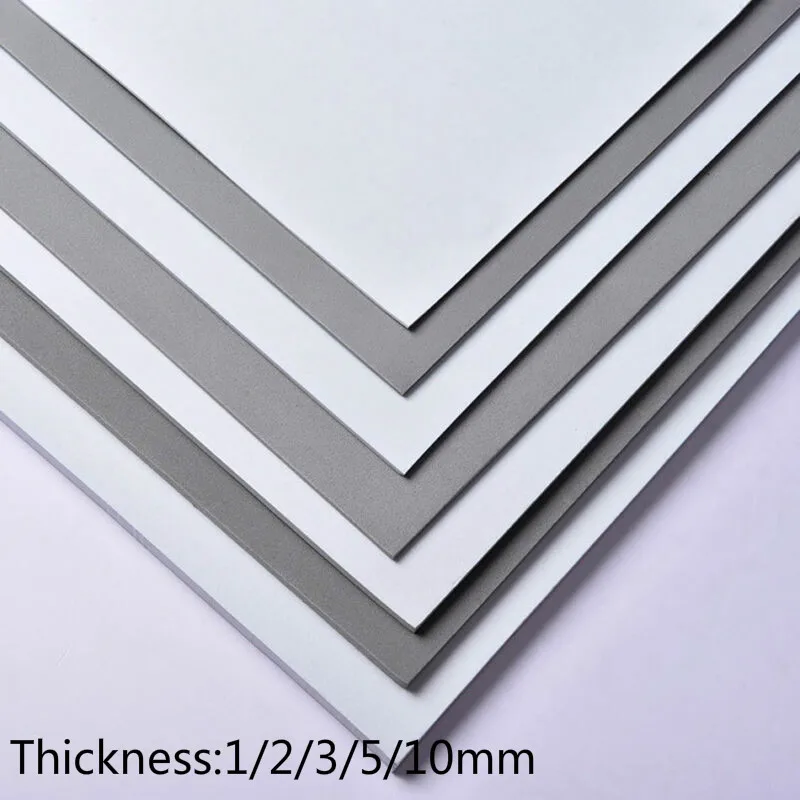 1pcs 두께 1mm2mm3mm5mm10mm Eva 폼 시트 흡음 소음 스폰지 폼 공예 Eva 시트 수제 모델 만들기 재료