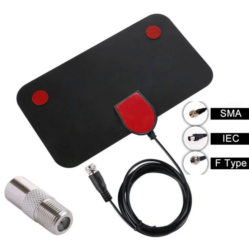 HD 디지털 TV 안테나, 실내 증폭 DAB, 증폭기 부스터, VHF, UHF, 빠른 응답, 야외 항공 세트, 고이득 200 마일