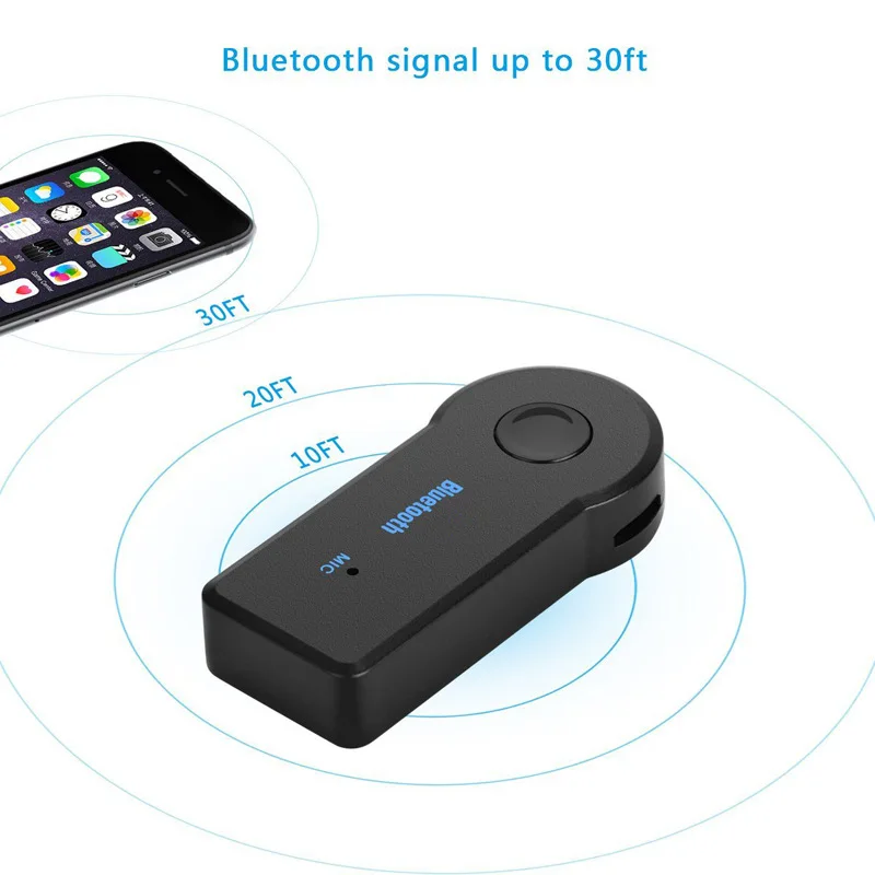 2 in 1 무선 블루투스 5.0 수신기 3.5mm 잭 자동차 음악 aux A2DP 헤드폰 송신기 어댑터 receever handsfree