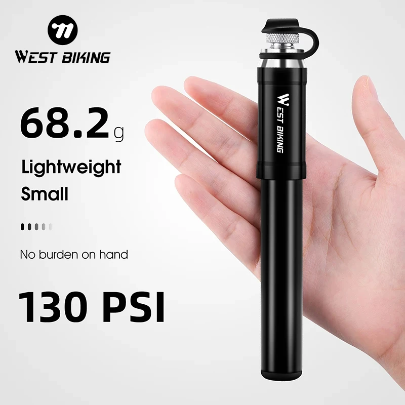 서쪽 자전거 130PSI 미니 자전거 펌프 알루미늄 합금 휴대용 드롭 방지 자전거 Ultraligh 핸드 공기 펌프 MTB Mountain Road 사이클링 펌프 title=서쪽 자전거 130PSI 미니 자전거 펌프 알루미늄 합금 휴대용 드롭 방지 자전거 Ultraligh 핸드 공기 펌프 MTB Mountain Road 사이클링 펌프 