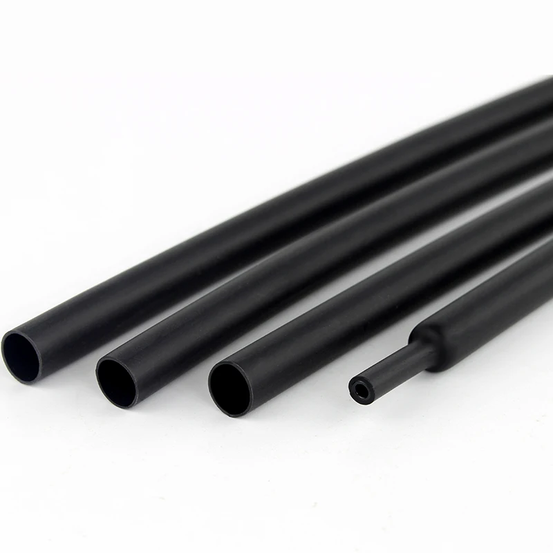 4mm-72mm 4:1 열수축 튜브(접착제 튜브 포함) 접착제 라이닝 이중 벽 열수축 수축 랩 와이어 케이블 슬리브 키트