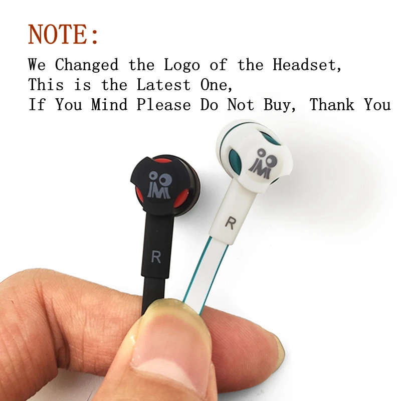 추가 베이스 헤드폰 유선 이어폰 3.5mm 이어폰(마이크 포함) 국수 스타일 наушники 삼성용 스포츠 헤드셋 auriclee