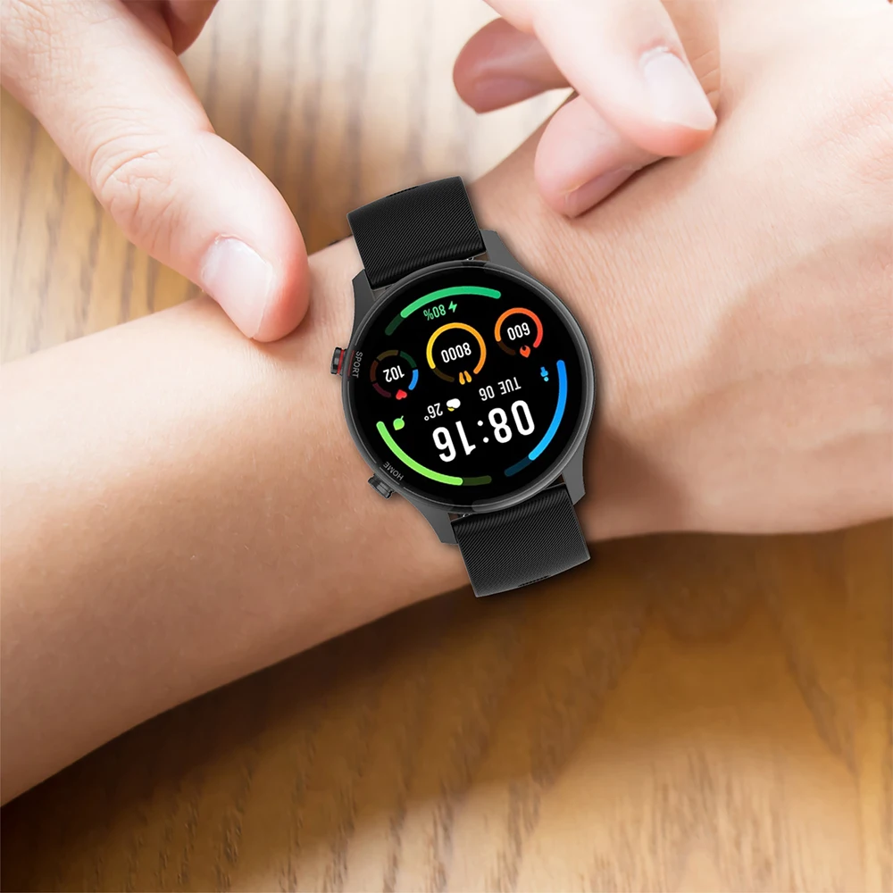 Xiaomi Mi Watch 컬러 스포츠 에디션 밴드 용 22mm 공식 실리콘 교체 스트랩 Mi Watch 컬러 팔찌 시계 밴드 Correa