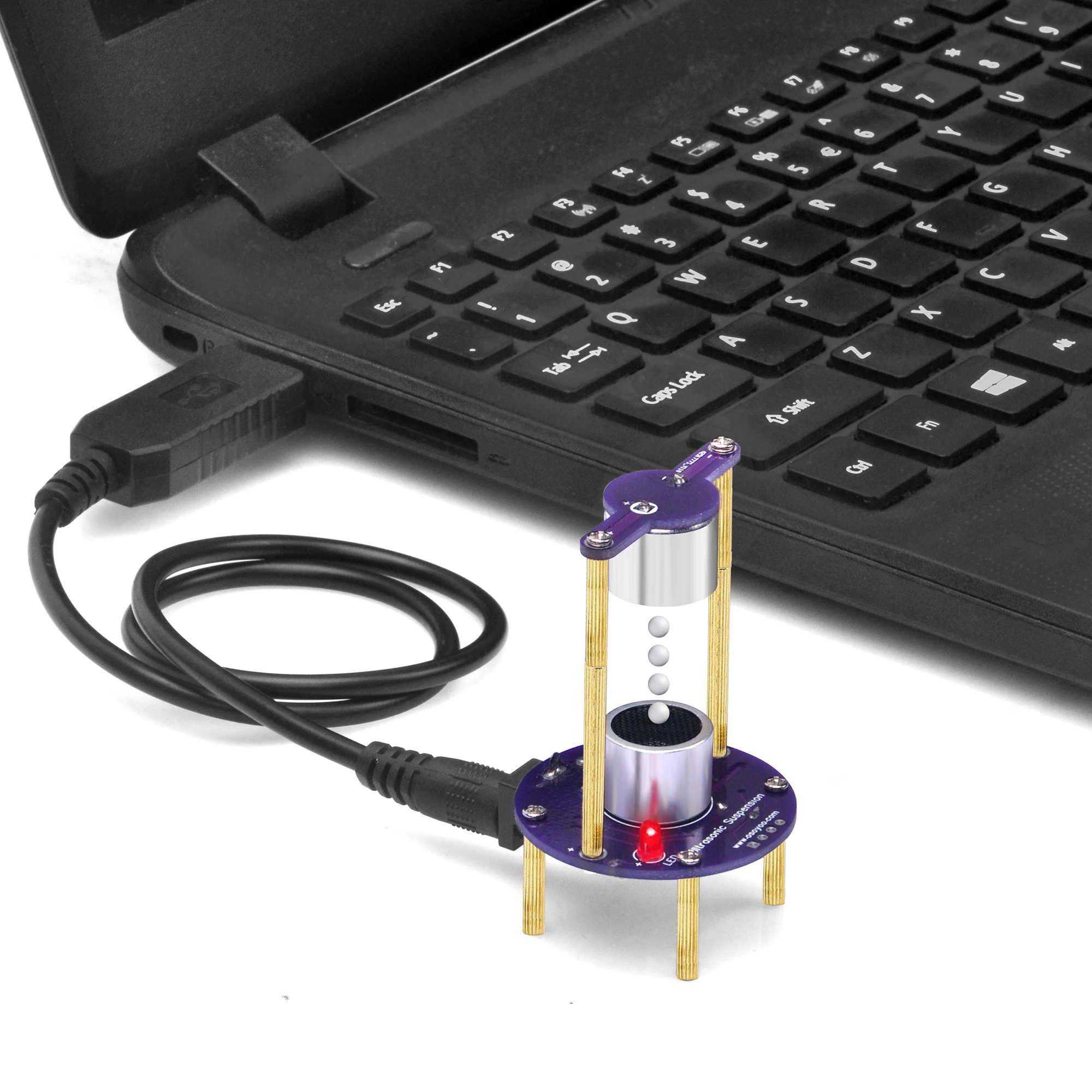 OSOYOO 납땜 연습 키트 학습 솔더 초보자 성인을 위한 USB 케이블로 DIY 초음파 부상 프로젝트