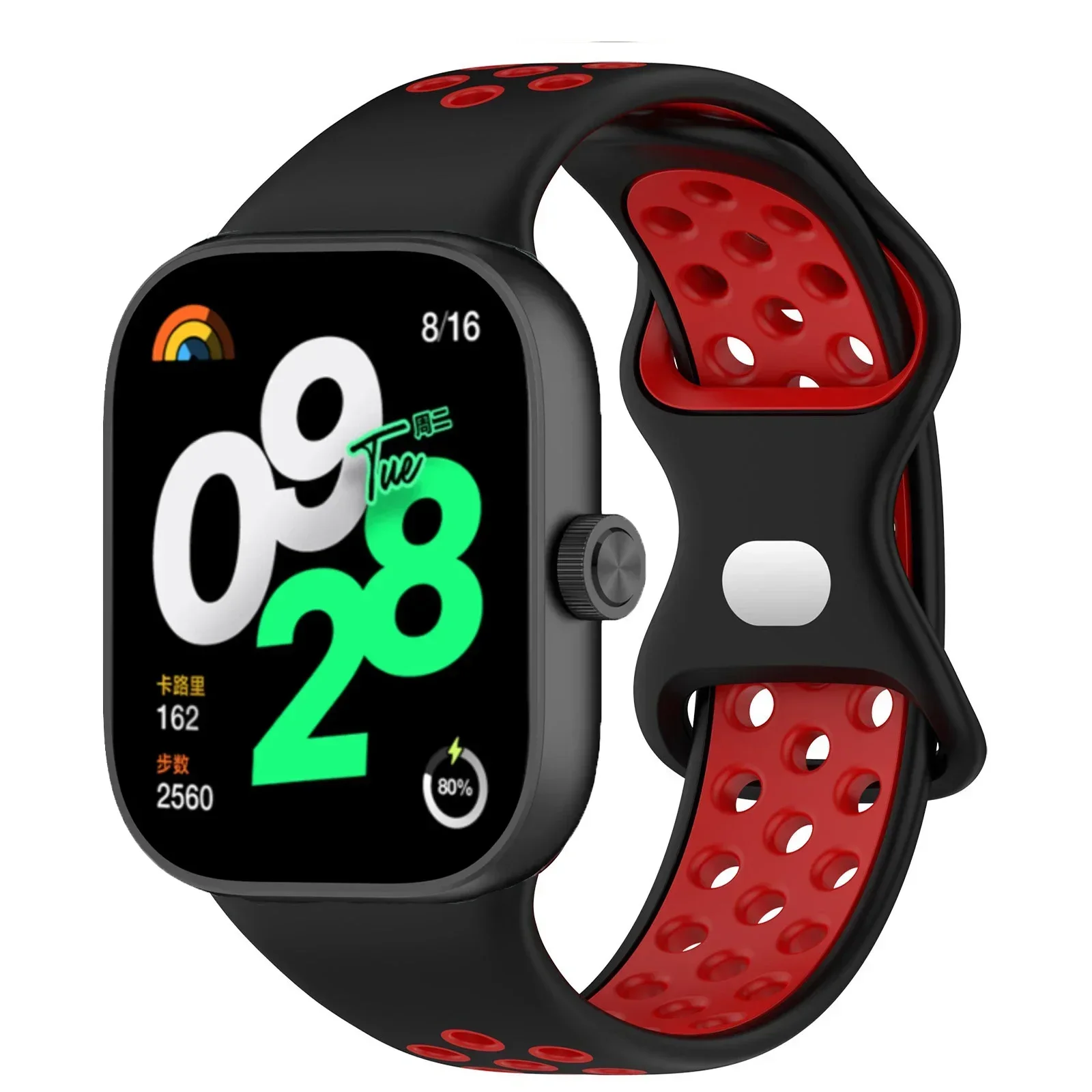 Xiaomi Redmi Watch 4 5 용 통기성 실리콘 스트랩 Mi Band 9 Pro/mi band 8 pro 용 스포츠 교체 가능한 팔찌 손목 밴드 Correa