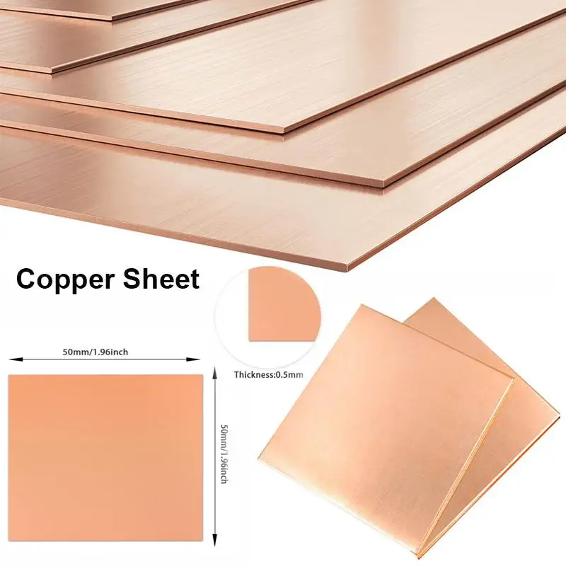 1pcs 순수 구리 시트 Thick0.25mm-8mm 금속 구리 플레이트 100x100mm 150x150mm Cu 금속 시트 호일 플레이트 구리 시트 title=1pcs 순수 구리 시트 Thick0.25mm-8mm 금속 구리 플레이트 100x100mm 150x150mm Cu 금속 시트 호일 플레이트 구리 시트 