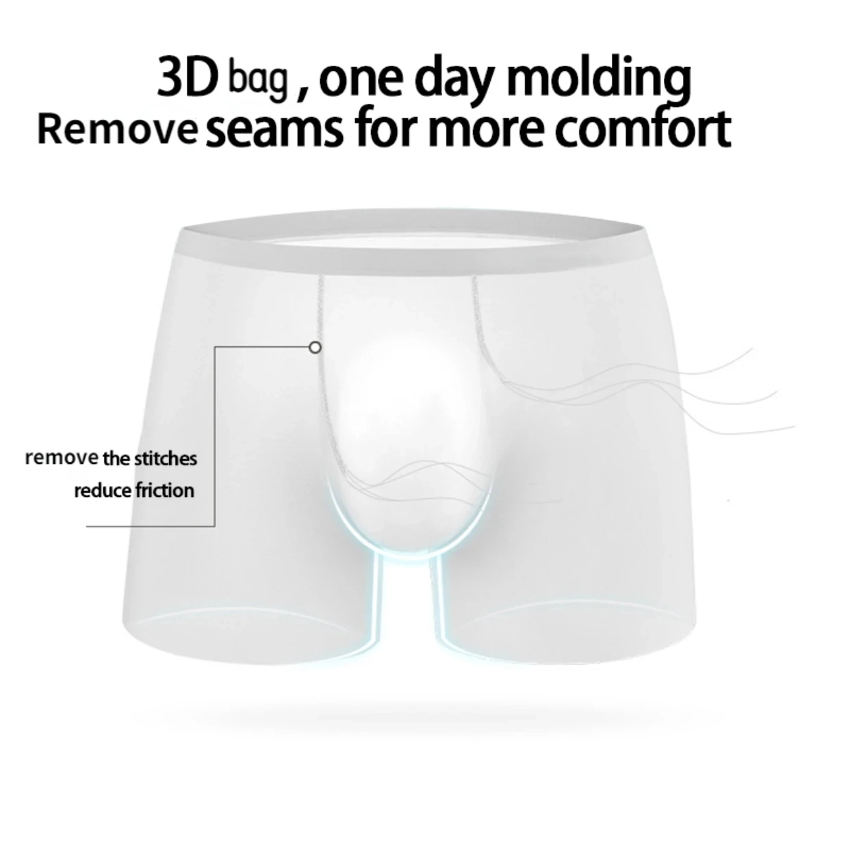 1pc 망 복서 반바지 얼음 실크 남자 팬티 원활한 섹시한 속옷 남자 팬티 팬티 남성 항균 통기성 팬티