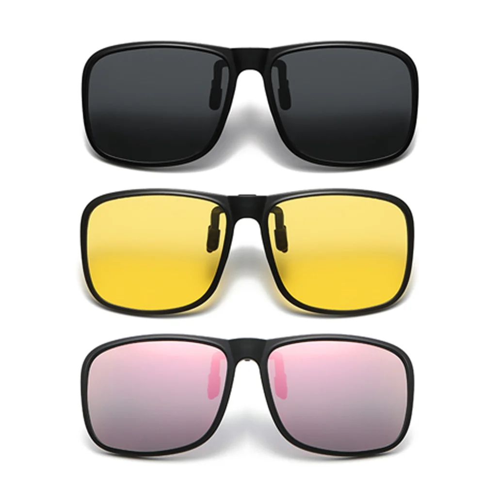 VIVIBEE Polarized Flip Up Clip On 선글라스 운전용 Dark UV400 Photochromic Anti Glare Lens Sun Glasses Car Driver title=VIVIBEE Polarized Flip Up Clip On 선글라스 운전용 Dark UV400 Photochromic Anti Glare Lens Sun Glasses Car Driver 