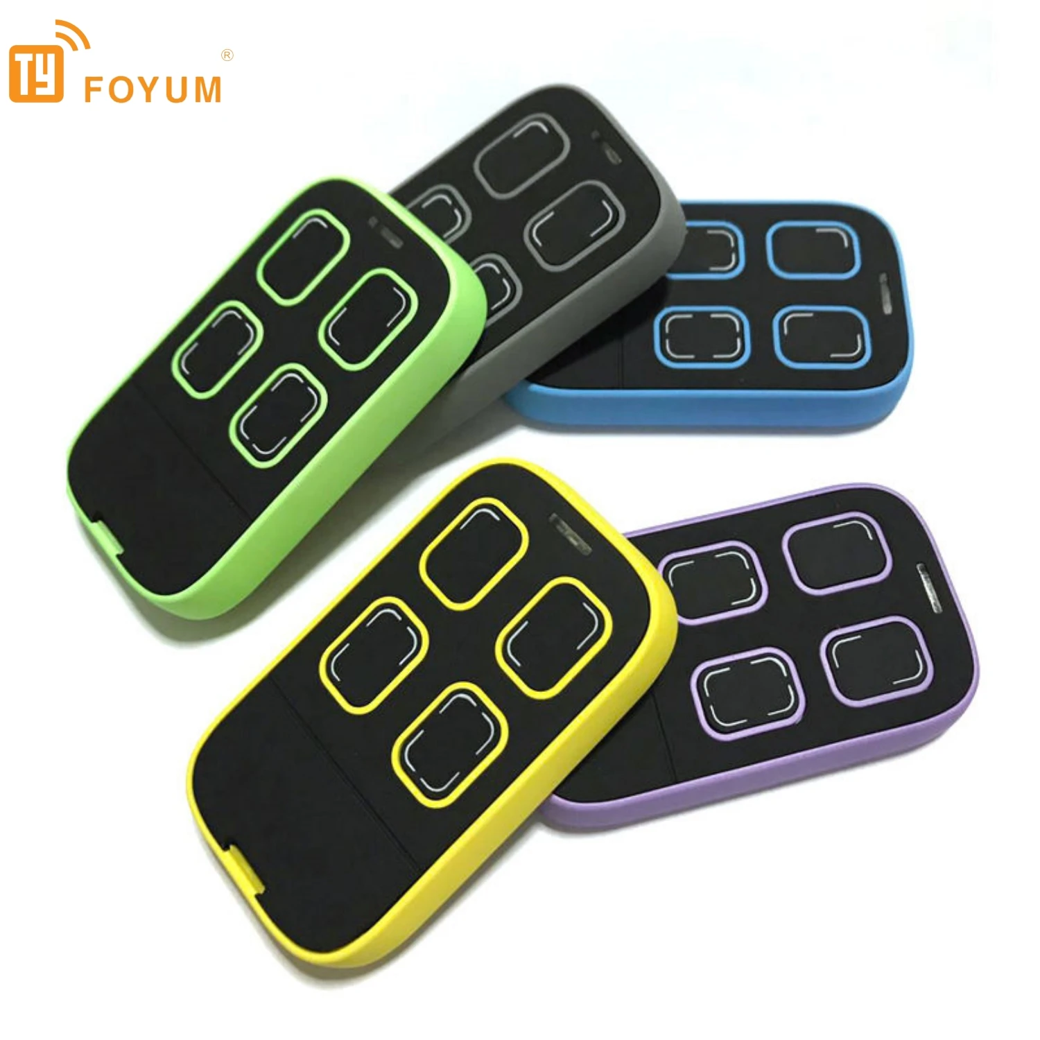 다중 주파수 범용 차고 제어 도어 원격 컨트롤러 280-868mhz 게이트 제어 433mhz 315 390 복사기 복사기