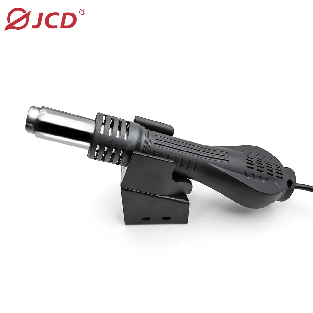 JCD 750W 히트 건 디지털 디스플레이 마이크로 재 작업 납땜 스테이션 용접 수리 도구 용 뜨거운 공기 총 헤어 드라이어 8858