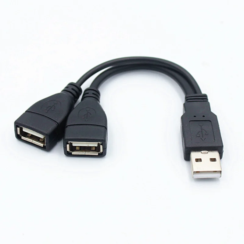 1 남성 플러그 2 여성 소켓 USB 2.0 연장선 데이터 케이블 전원 어댑터 변환기 분배기 USB 2.0 케이블 15/30cm title=1 남성 플러그 2 여성 소켓 USB 2.0 연장선 데이터 케이블 전원 어댑터 변환기 분배기 USB 2.0 케이블 15/30cm 