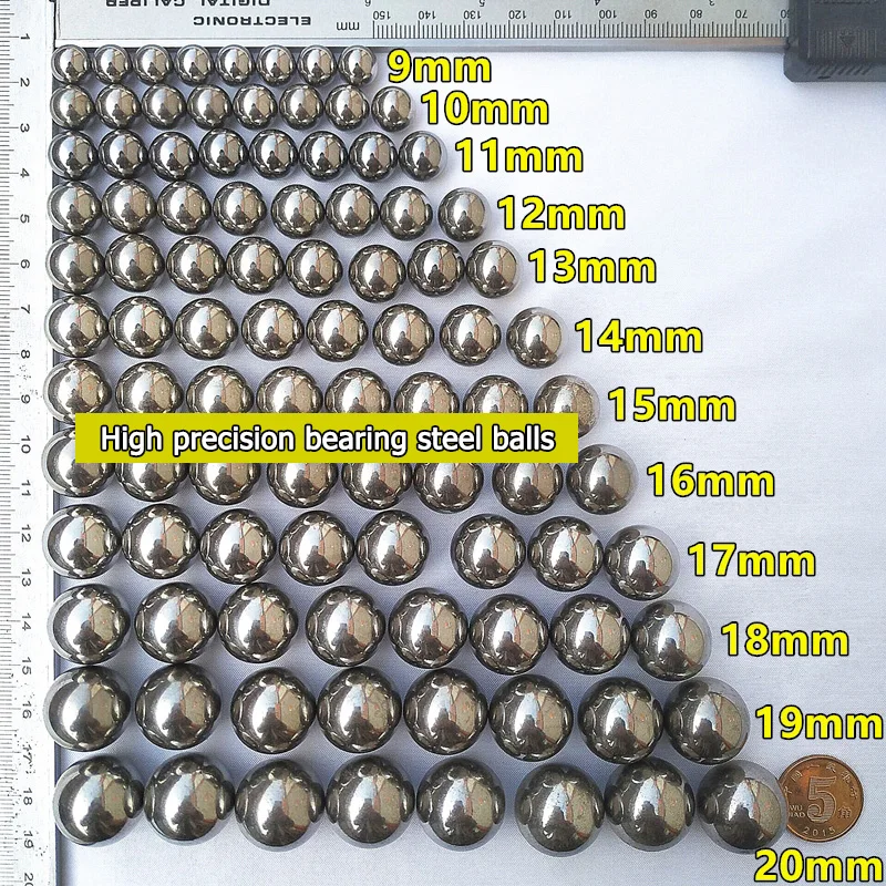 304 스테인리스 스틸 볼, 솔리드 스무스 베어링 스틸 볼, 구형 비드 볼, 0.5mm, 0.7mm, 0.8mm, 1/1mm, 2/2mm, 381/2mm, 3/4mm ~ 23mm, 10-1000 개