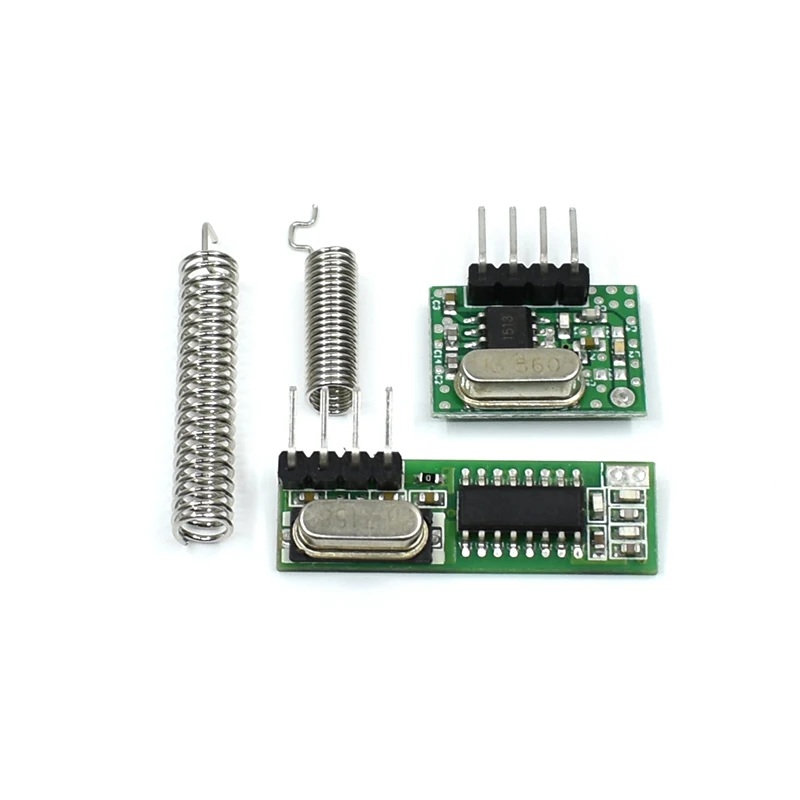 433 Mhz 슈퍼헤테로다인 RF 수신기 및 송신기 모듈 Arduino uno 무선 모듈 Diy 키트용 433 Mhz 원격 제어