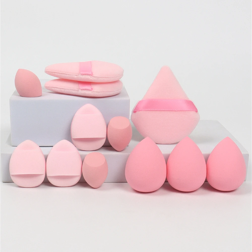 12Pcs 다목적 메이크업 스펀지 세트 화장품 블렌더 뷰티 에그 벨벳 트라이앵글 파우더 퍼프 핑거 퍼프 메이크업 액세서리 title=12Pcs 다목적 메이크업 스펀지 세트 화장품 블렌더 뷰티 에그 벨벳 트라이앵글 파우더 퍼프 핑거 퍼프 메이크업 액세서리 