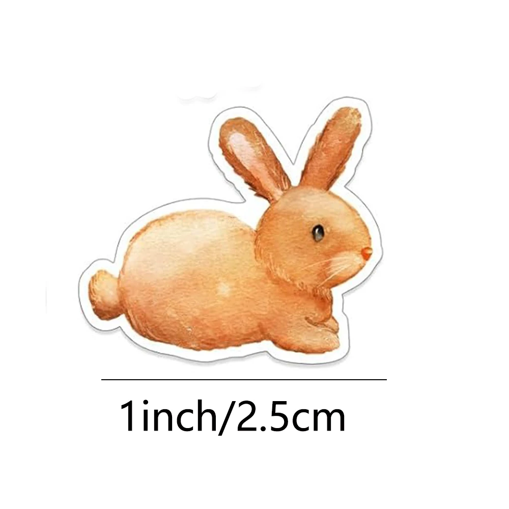 100-500pcs 만화 농장 동물원 동물 스티커 장식 보상 DIY 스티커 스크랩북 스케이트 보드 라운드 씰링 라벨 편지지