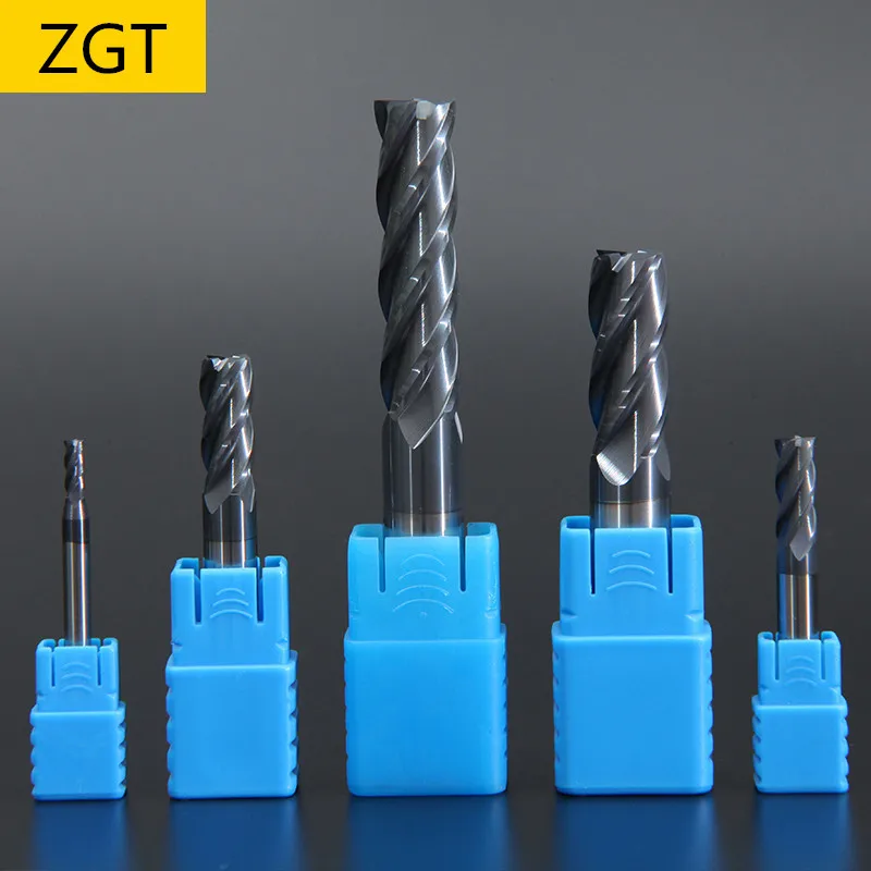 ZGT 엔드밀 합금 초경 텅스텐 강철 밀링 커터 엔드 밀 HRC50 4 플루트 4mm 6mm 8mm 10mm 12mm 금속 커터 밀링 도구 title=ZGT 엔드밀 합금 초경 텅스텐 강철 밀링 커터 엔드 밀 HRC50 4 플루트 4mm 6mm 8mm 10mm 12mm 금속 커터 밀링 도구 