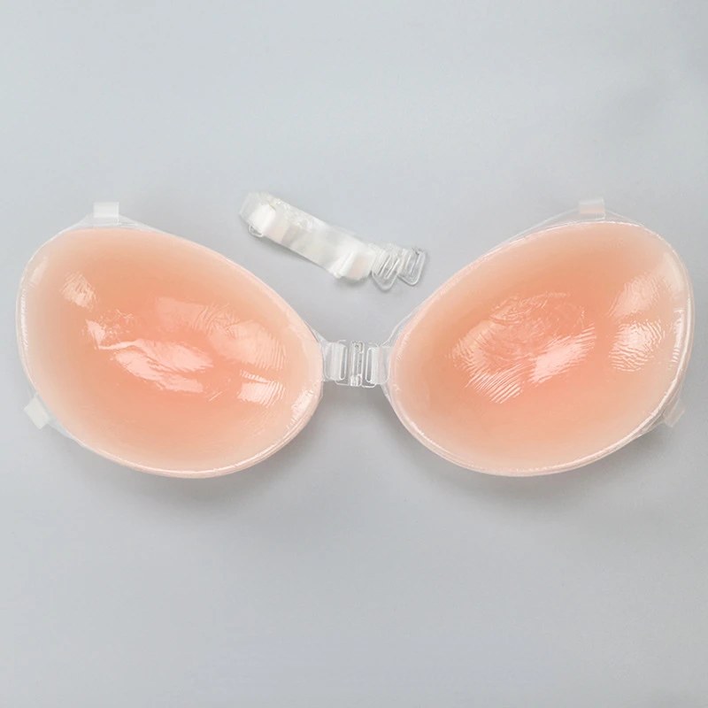 실리콘 브래지어 보이지 않는 푸시 업 섹시한 Strapless 브래지어 스텔스 접착제 Backless 유방 확장기 여성용 끈적 웨딩 비키니 브래지어 title=실리콘 브래지어 보이지 않는 푸시 업 섹시한 Strapless 브래지어 스텔스 접착제 Backless 유방 확장기 여성용 끈적 웨딩 비키니 브래지어 