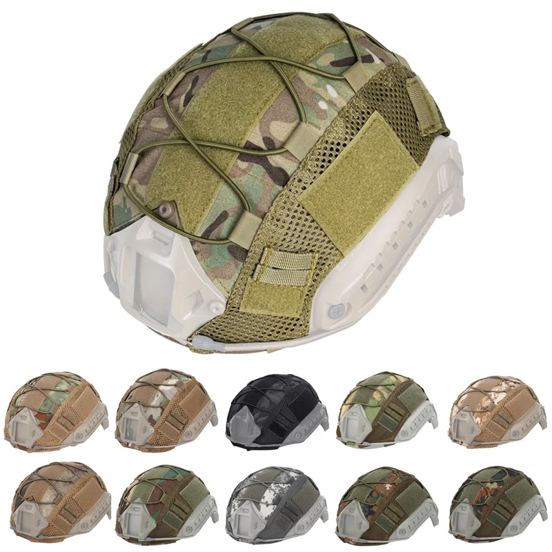 BOOIU 전술 헬멧 커버 빠른 MH PJ BJ OPS 코어 천 헬멧 Airsoft Paintball Camo 탄성 코드가있는 군용 헬멧 커버 title=BOOIU 전술 헬멧 커버 빠른 MH PJ BJ OPS 코어 천 헬멧 Airsoft Paintball Camo 탄성 코드가있는 군용 헬멧 커버 