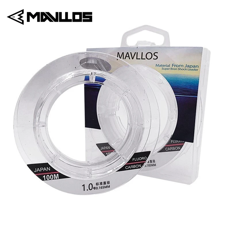 Mavllos 풀 싱크 플루오로카본 낚시 라인 50m 100m 100% 모노필라멘트 잉어 낚시 라인 리더 일본 탄소 섬유 라인 title=Mavllos 풀 싱크 플루오로카본 낚시 라인 50m 100m 100% 모노필라멘트 잉어 낚시 라인 리더 일본 탄소 섬유 라인 