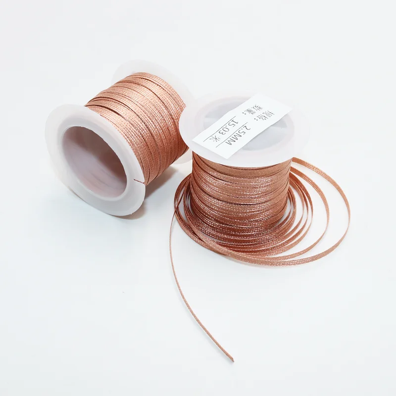 길이 15/8M 강력한 솔더 심지 디 솔더링 구리 와이어 메쉬 브레이드 폭 2/2.5/3.0mm PCB BGA 리무버 주석 용접 납땜 도구