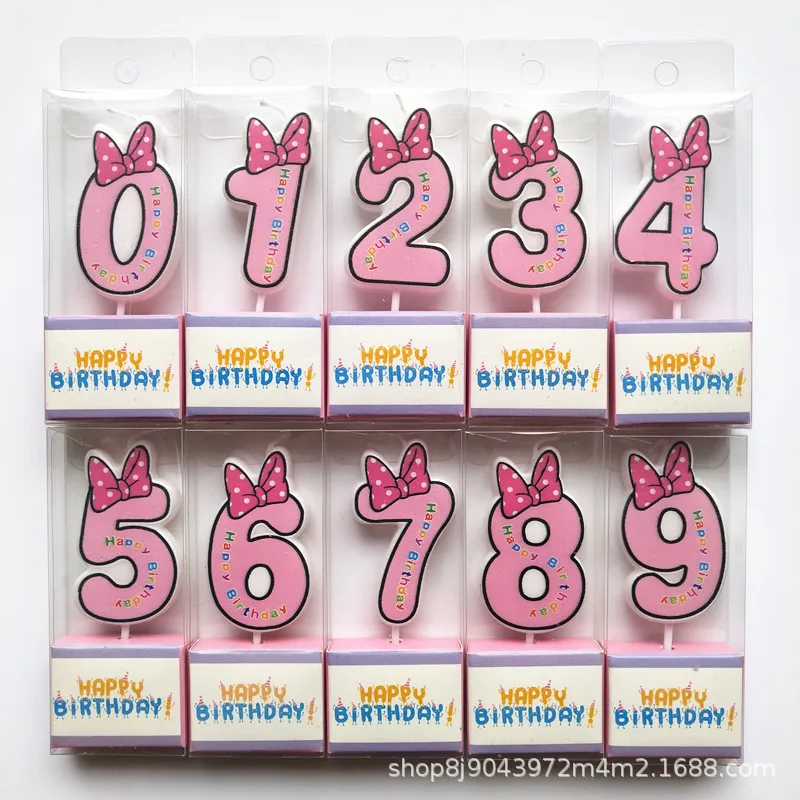 뜨거운 생일 축하 번호 0-9 양초 만화 미키 미니 마우스 촛불 케이크 컵케익 토퍼 파티 장식 용품 DIY 선물 title=뜨거운 생일 축하 번호 0-9 양초 만화 미키 미니 마우스 촛불 케이크 컵케익 토퍼 파티 장식 용품 DIY 선물 