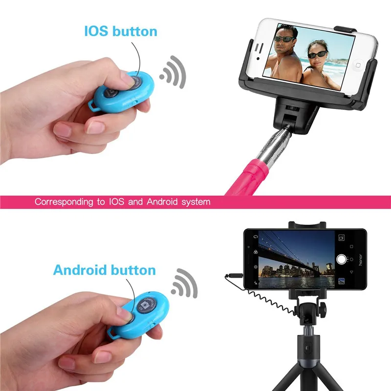 미니 카메라 블루투스 호환 리모콘 사진 셔터 릴리즈 버튼 IOS/Android 스마트폰용 전화 셀카