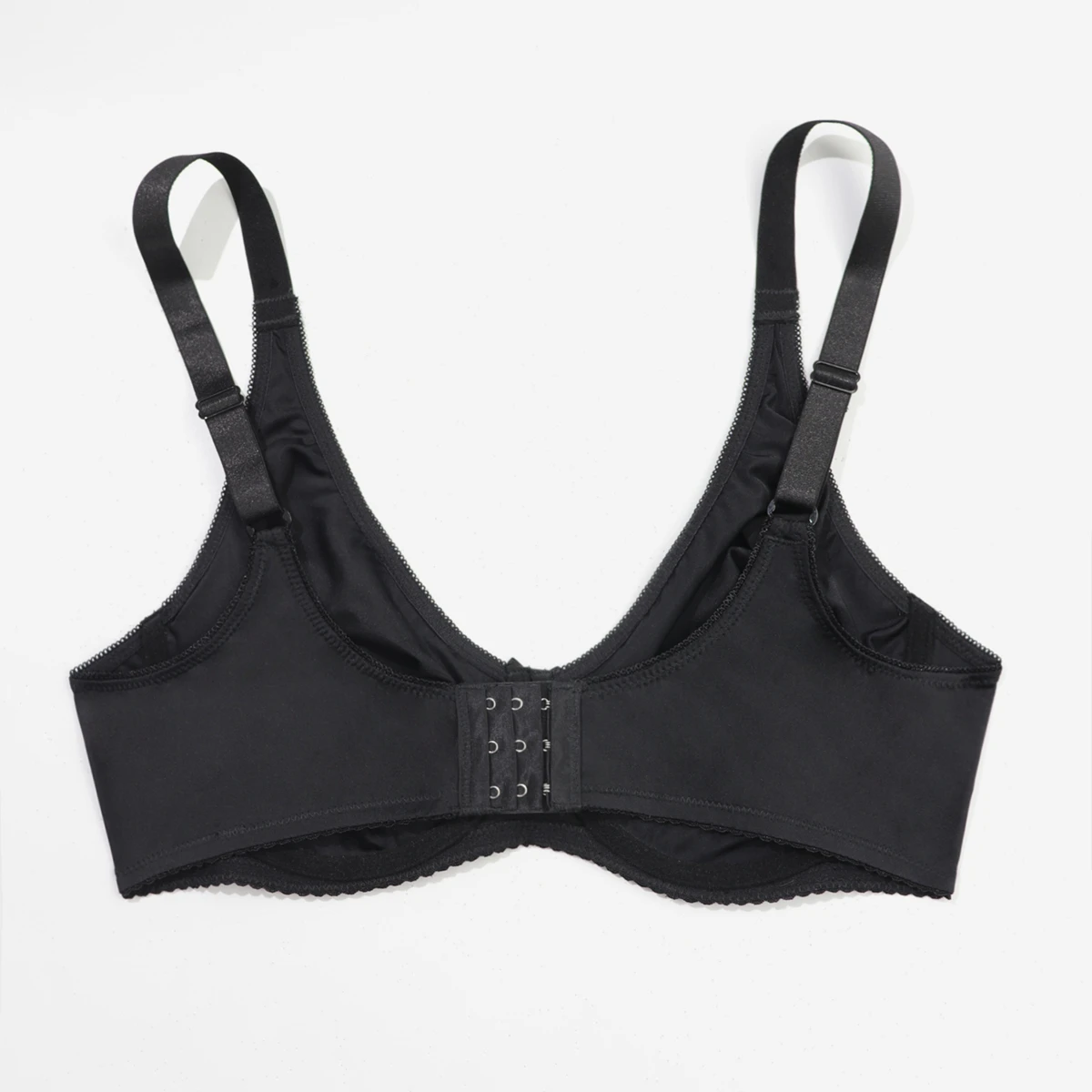 Beauwear Underwire 브래지어 큰 가슴 여성 솔리드 컬러 플러스 사이즈 브래지어 여성용 얇은 Unlined 속옷 38C-44C 38D-48D-3069