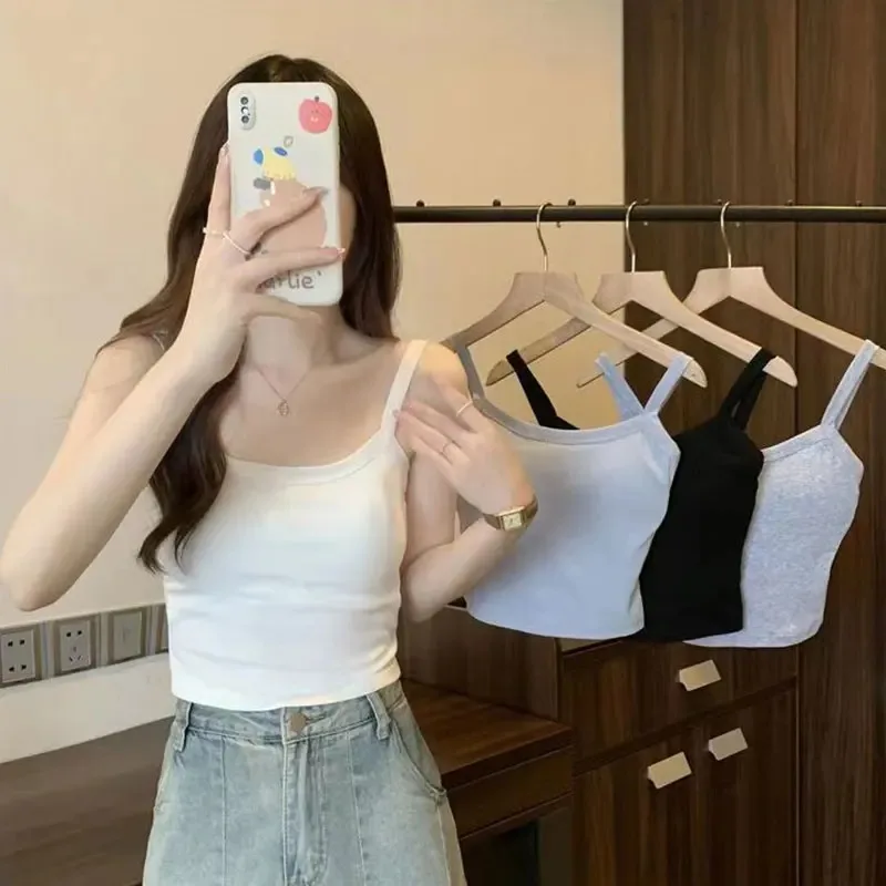 자르기 탑 여성 섹시한 민소매 탑 패션 여성 속옷 레이디의 캐미솔 소녀 기본 티셔츠 조끼 란제리 브래지어 튜브 탑 핫