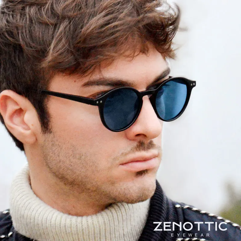 ZENOTTIC 남녀공용 레트로 원형 편광 선글라스, 빈티지 소형 원형 선글라스, UV400 고글 쉐이드, S 사이즈, 2024 2025 title=ZENOTTIC 남녀공용 레트로 원형 편광 선글라스, 빈티지 소형 원형 선글라스, UV400 고글 쉐이드, S 사이즈, 2024 2025 