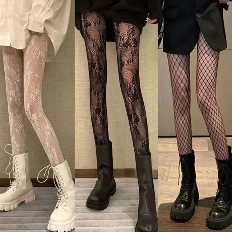 고딕 Fishnet 스타킹 블랙 스타킹 여성 섹시한 나일론 쉬어 팬티 스타킹 로리타 속이 빈 꽃 레이스 팬티 스타킹 코스프레 플러스 사이즈 title=고딕 Fishnet 스타킹 블랙 스타킹 여성 섹시한 나일론 쉬어 팬티 스타킹 로리타 속이 빈 꽃 레이스 팬티 스타킹 코스프레 플러스 사이즈 
