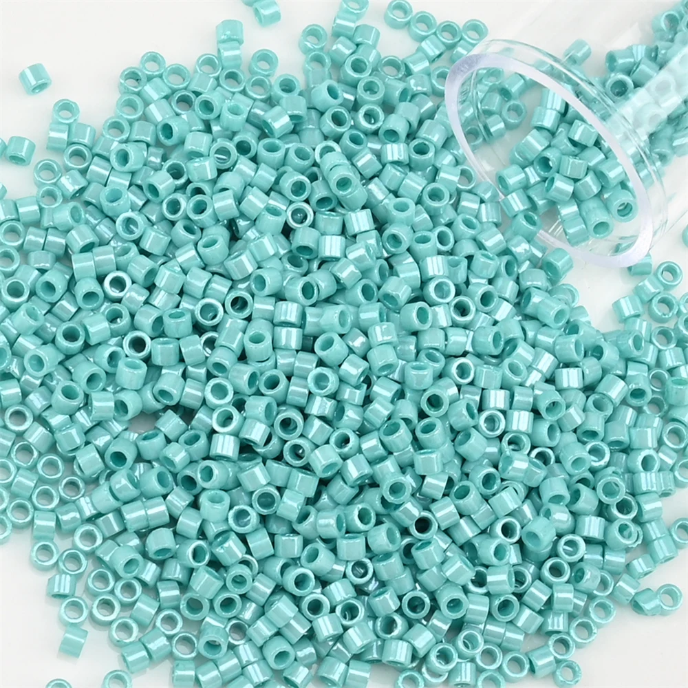 1200pcs 일본 유리 씨앗 구슬 보석에 대 한 유니폼 2mm SeedBeads Diy 팔찌 목걸이 만들기 작은 공예 구슬
