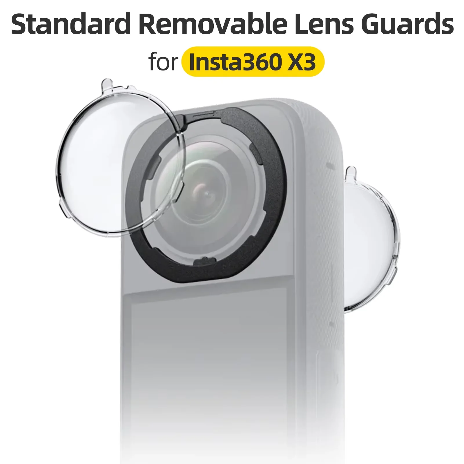Insta360 X3 표준 탈착식 렌즈 가드, Insta 360 X3 렌즈 보호대 가드 액세서리 title=Insta360 X3 표준 탈착식 렌즈 가드, Insta 360 X3 렌즈 보호대 가드 액세서리 