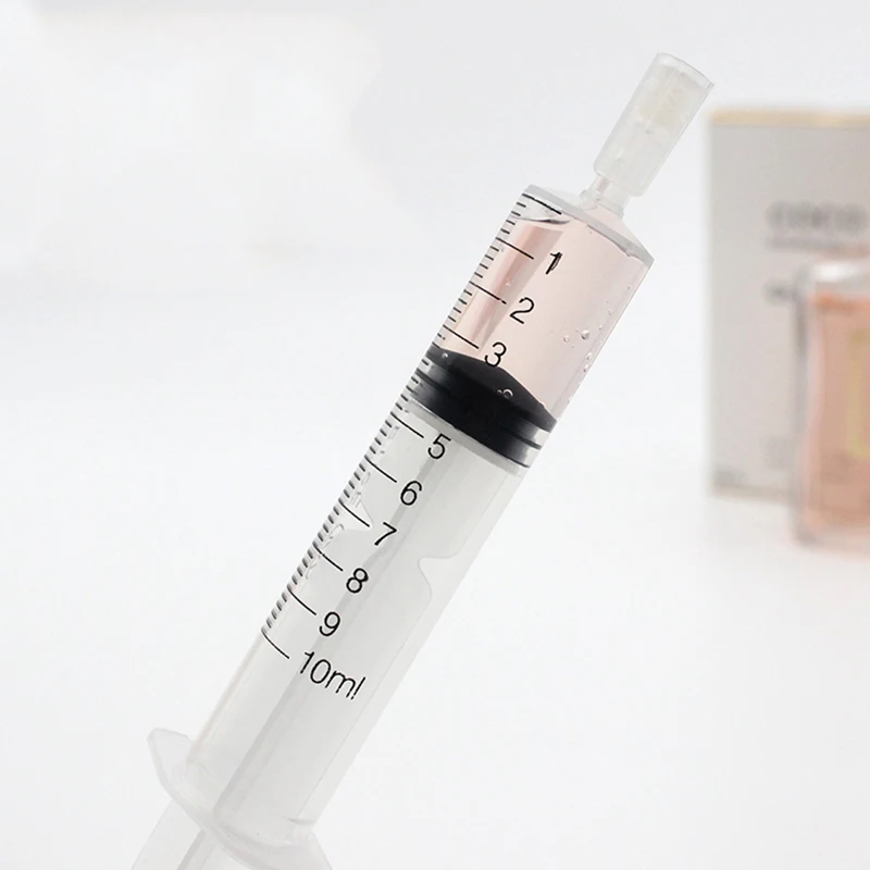 5ml/10ml/20ml 주사기 플라스틱 향수 디스펜서 도구 리필 가능 병 정량 분배 용 리필 화장품