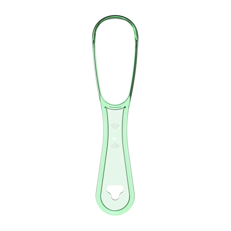 혀 클리너 1pcs 혀 클리너 혀 청소 스크레이퍼 재사용 가능한 구강 청소 스크레이퍼 여러 가지 빛깔의 구강 위생 관리 혀 브러쉬 도구