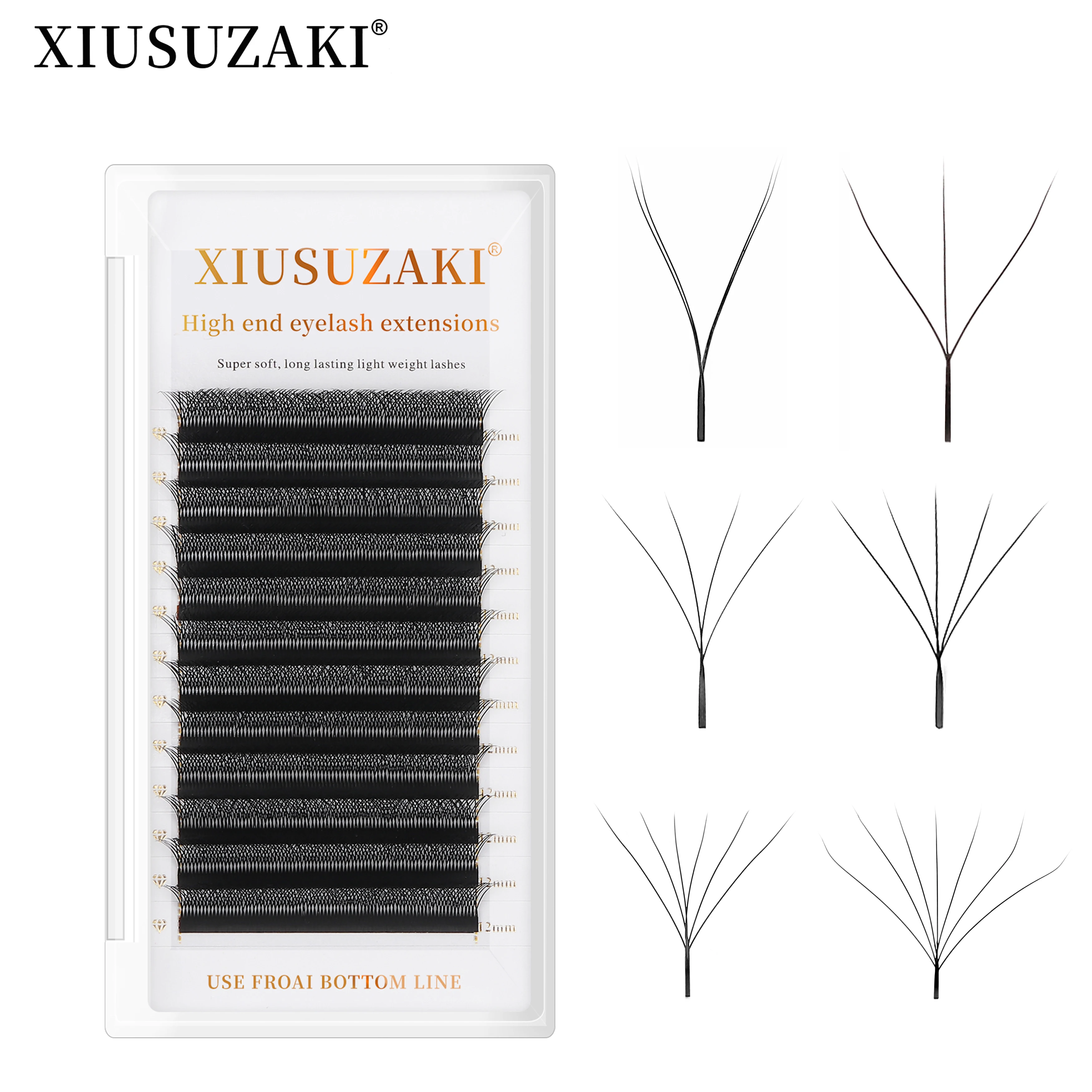 XIUSUZAKI W 모양의 꽃 2D 3D 4D 5D 6D 7D 8D 자동 꽃 미리 만들어진 팬 속눈썹 확장 자연 yy 개별 속눈썹 title=XIUSUZAKI W 모양의 꽃 2D 3D 4D 5D 6D 7D 8D 자동 꽃 미리 만들어진 팬 속눈썹 확장 자연 yy 개별 속눈썹 