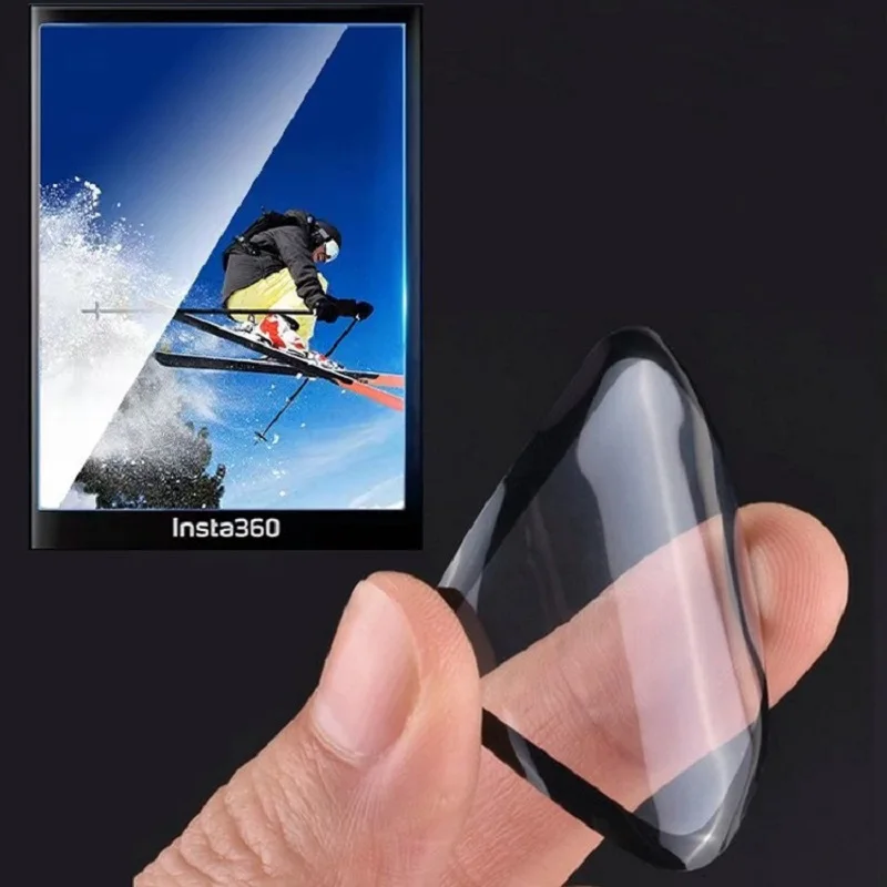 Insta360 X5 X4 렌즈 가드 + 보관 가방 + Insta 360 X4 X5 렌즈 보호대 용 화면 보호 필름 안티 스크래치 액세서리