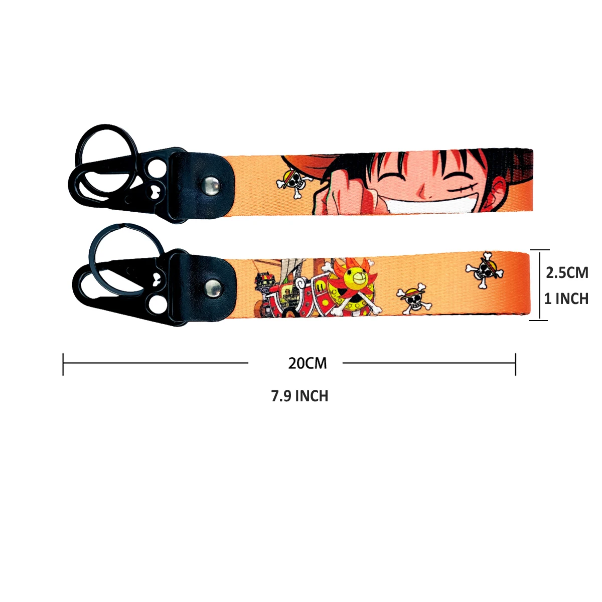 원피스 쿨 이글 부리 키체인, 랜야드 애니메이션 만화 시리즈 배지 거치대, USB 펜던트, 휴대용 키 랜야드 액세서리