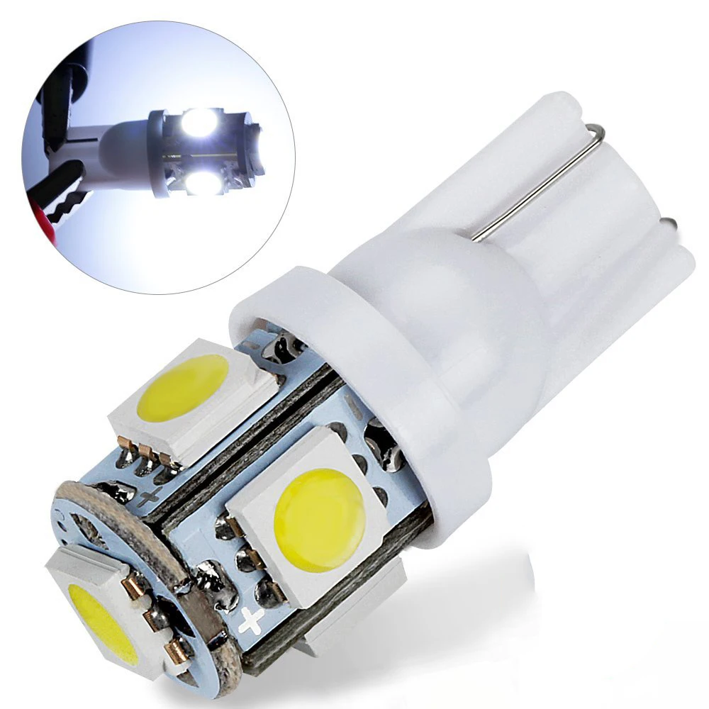 YSY 큰 프로모션 T10 W5W 168 194 Led 라이트 앰버 화이트 5050 SMD 5 LED 자동차 자동 사이드 웨지 테일 라이트 헤드 라이트 램프 전구 DC12V title=YSY 큰 프로모션 T10 W5W 168 194 Led 라이트 앰버 화이트 5050 SMD 5 LED 자동차 자동 사이드 웨지 테일 라이트 헤드 라이트 램프 전구 DC12V 