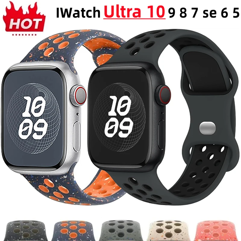 Apple Watch 밴드 용 스트랩 46mm 44mm 49mm 45mm 40mm 41mm 38 42mm correa 통기성 팔찌 iwatch 시리즈 10 8 SE 7 6 5 9 Ultra title=Apple Watch 밴드 용 스트랩 46mm 44mm 49mm 45mm 40mm 41mm 38 42mm correa 통기성 팔찌 iwatch 시리즈 10 8 SE 7 6 5 9 Ultra 