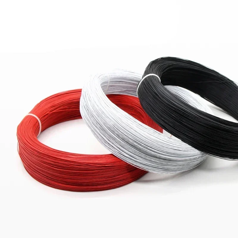 UL1571 전자 와이어 32 30 28 26 AWG 유연한 케이블 PVC 절연 주석 도금 구리 환경 LED 라인 DIY 코드