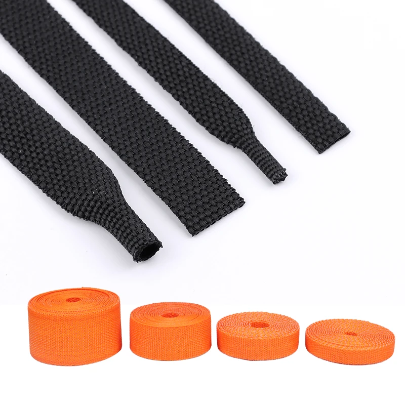 PET 땋은 케이블 슬리브 열 수축 튜브 4mm-30mm 절연 난연성 PET 자동 라인 주최자 와이어 랩 외장 보호